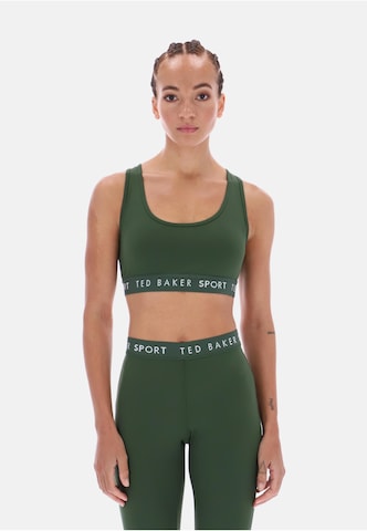 Ted Baker Korzetová Podprsenka 'Diana Essentials' – zelená: přední strana