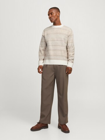 JACK & JONES Pullover 'JORRidgewood' i beige