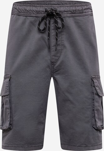 Pantalon cargo Urban Classics en gris : devant