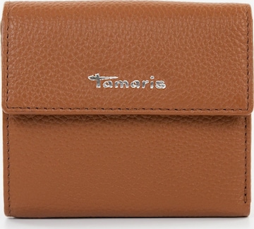 TAMARIS Wallet 'Amanda' in Brown: front