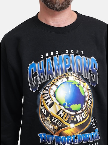 Pullover 'Champions Crewneck' di HUF in nero