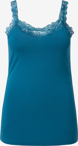 Tops en tricot MIAMODA en bleu : devant