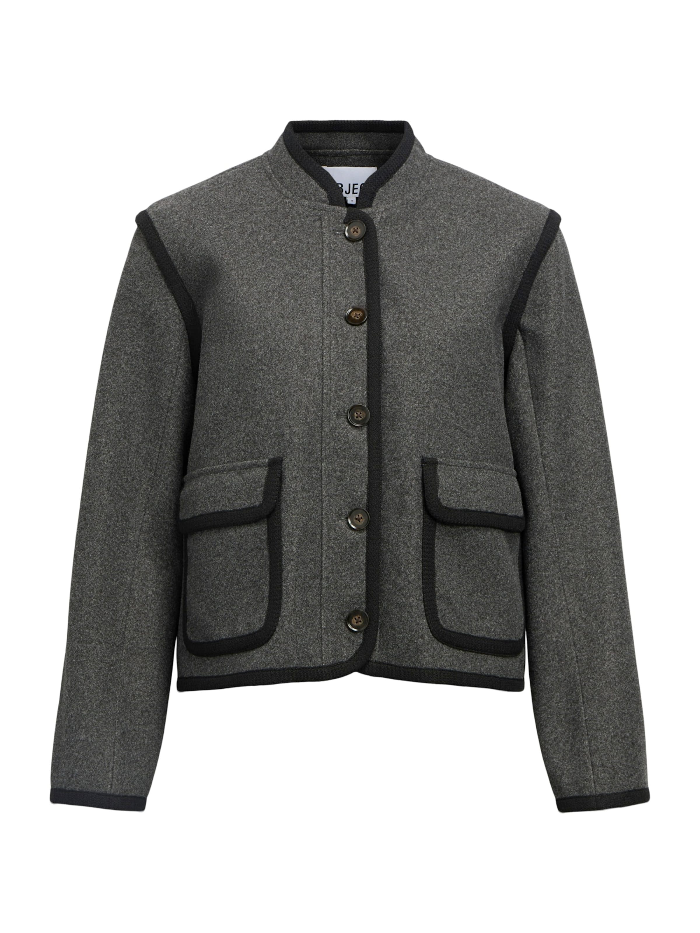 OBJECT Chaqueta de entretiempo 'OBJISLA' en gris moteado / negro, Vista del producto