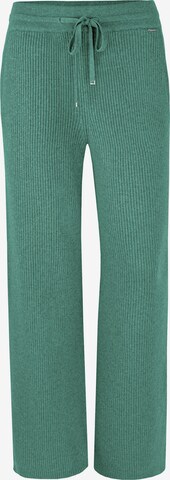 Marc & André Regular Broek 'ELEGANT CONTUR' in Groen: voorkant