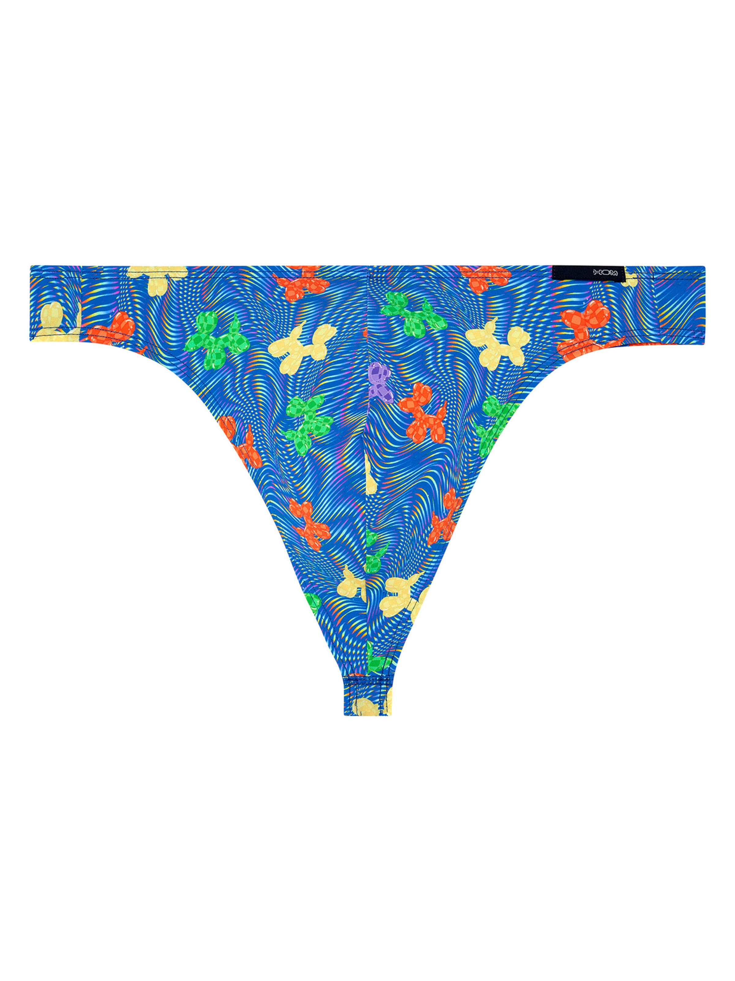 HOM Slip ' Funky Styles ' in Blauw: voorkant