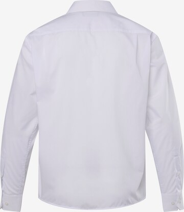 Fit confort Chemise Men Plus en blanc