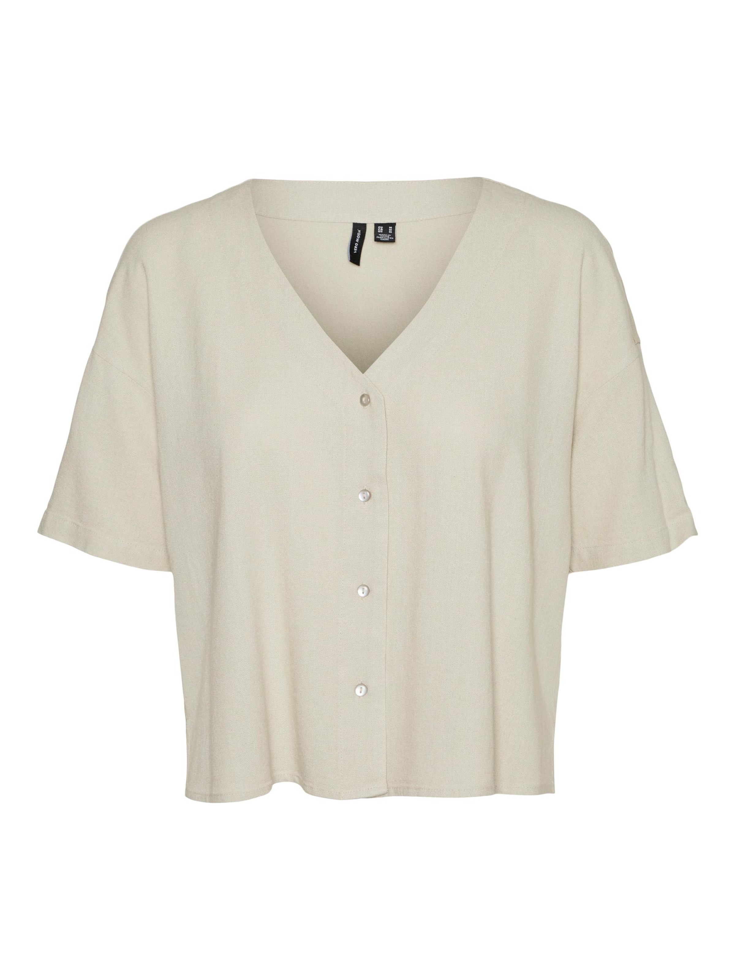 VERO MODA Μπλούζα 'Jesmilo' σε γκρι: μπροστά