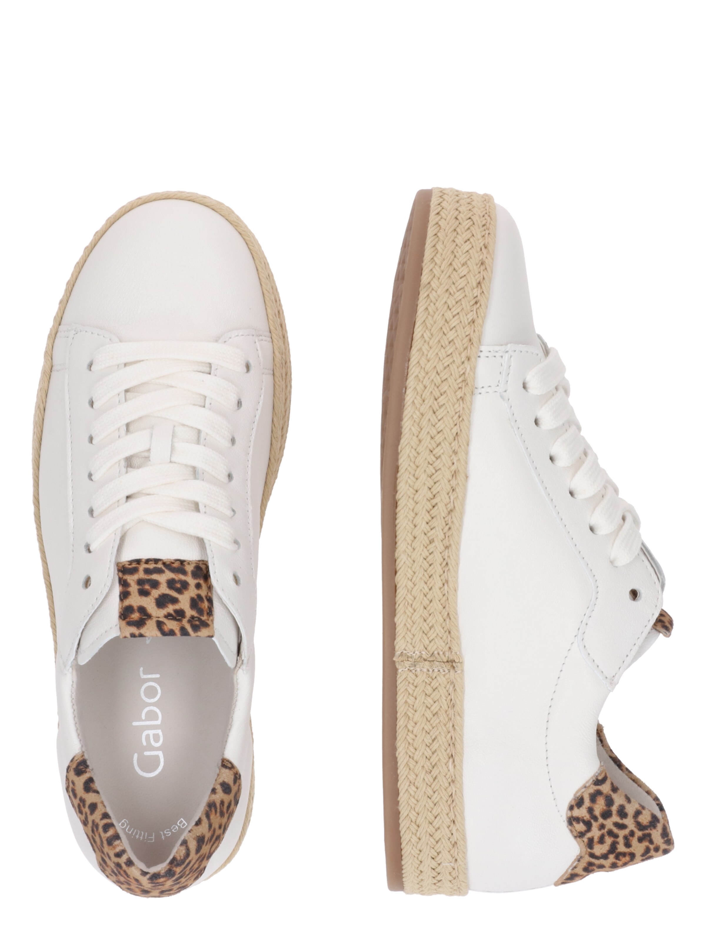 GABOR Sneaker low i hvid