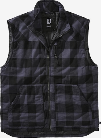 Brandit Bodywarmer 'Lumber' in Zwart: voorkant