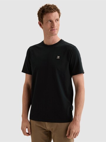 VANGUARD Koszulka 'T-shirt in cotton jersey with crewneck' w kolorze niebieski: przód