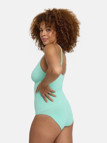 cfab Shapingbody 'Bodysuit Sculpting Shapewear mit Slip' in Groen