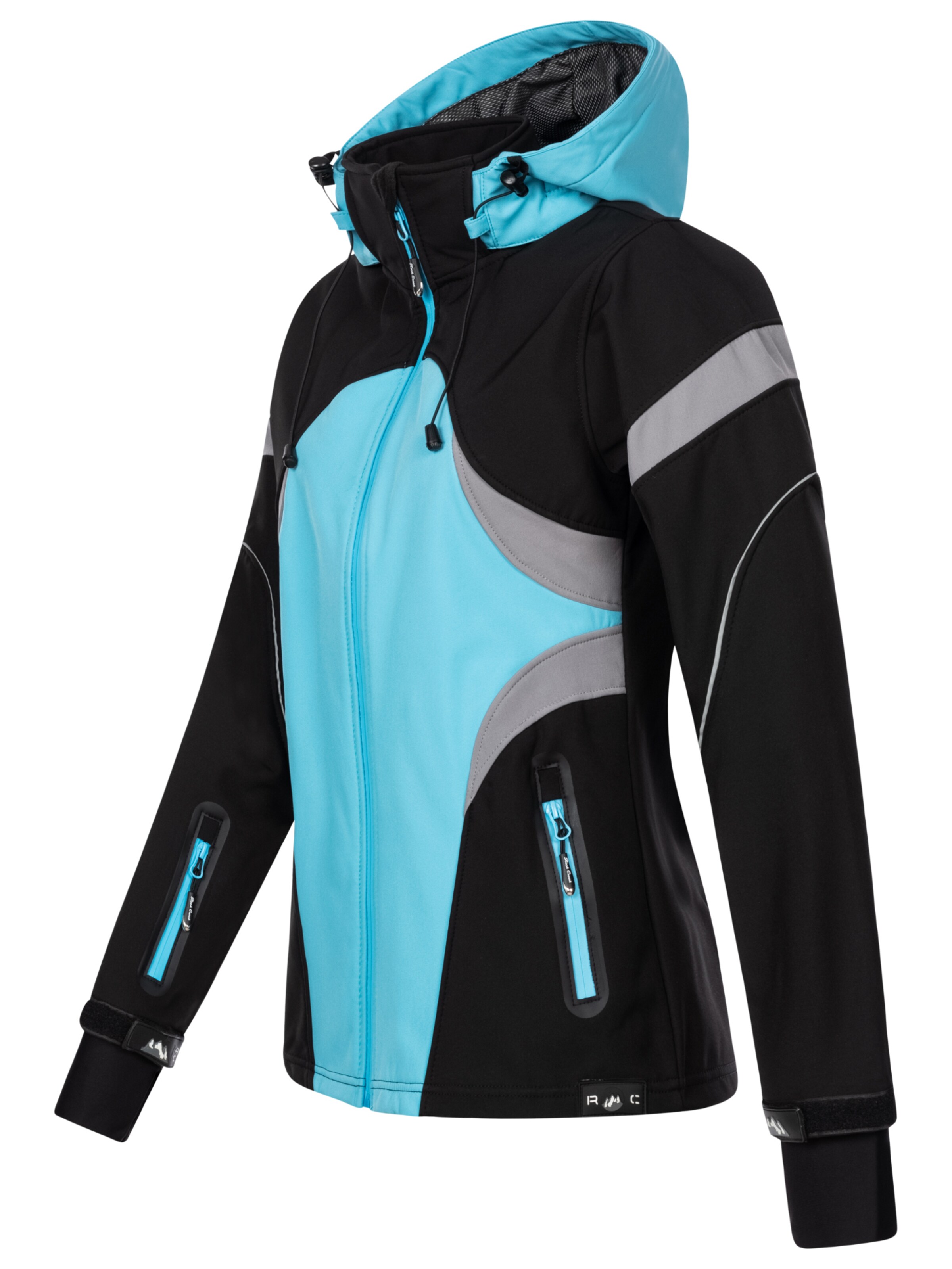 Rock Creek Outdoorjacke in Blau