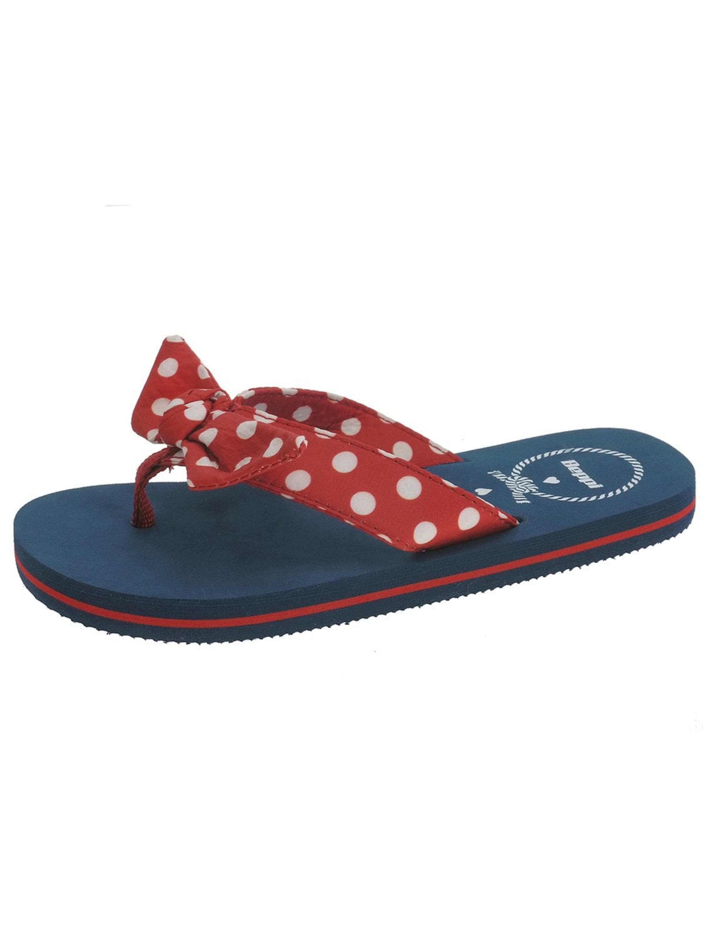 Beppi Strand-/badschoen in Rood: voorkant