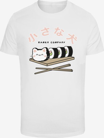 Merchcode Shirt 'Torc - Sushi' in White: front