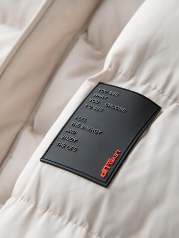 Ombre Winter jacket 'OM-JAHP-0208' in White