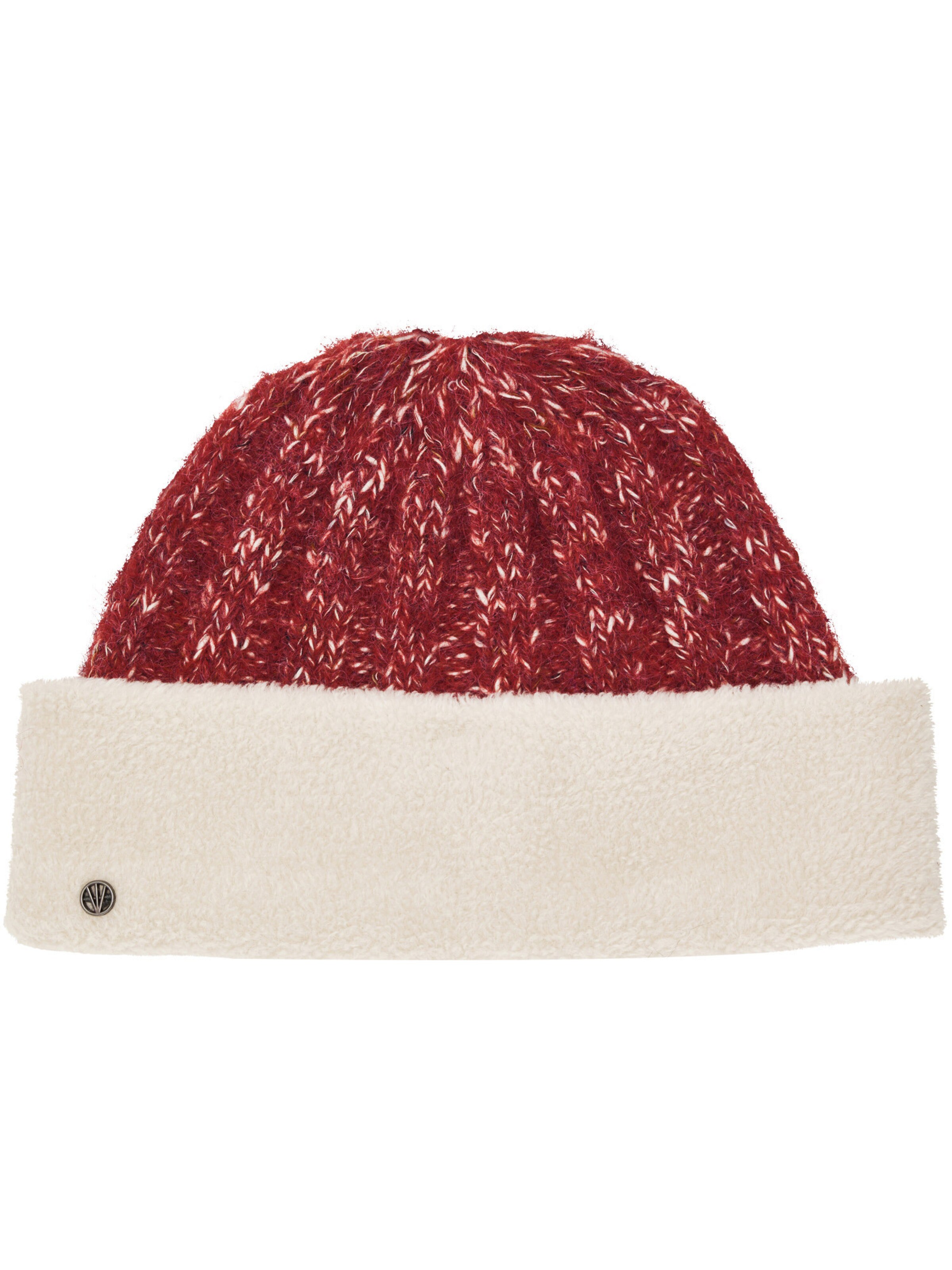 LOEVENICH Beanie in Red: front