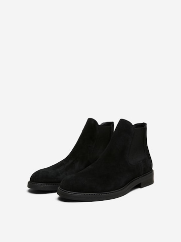 SELECTED HOMME Chelsea Boots 'Blake' in Black