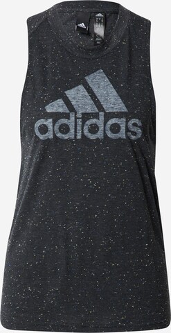 ADIDAS SPORTSWEAR Sporttop 'Future Icons Winners 3' in Zwart: voorkant