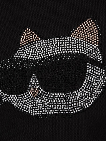 Karl Lagerfeld Shopper 'Ikon Choupette' in Zwart