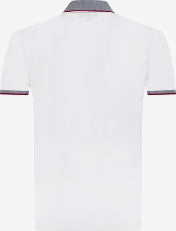 Sir Raymond Tailor Poloshirt 'Sims' in Weiß