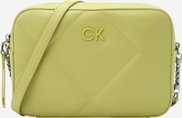 Calvin Klein Crossbody Bag 'Re-Lock' in Yellow: front