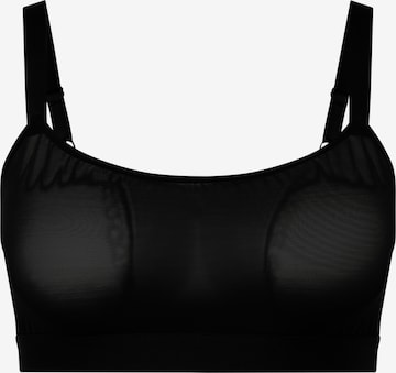 Ulla Popken Bustier BH in Schwarz: predná strana