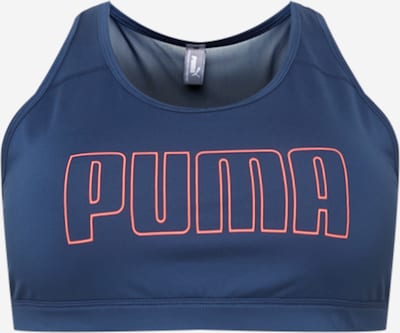 PUMA Sports bra in Navy / Coral, Item view