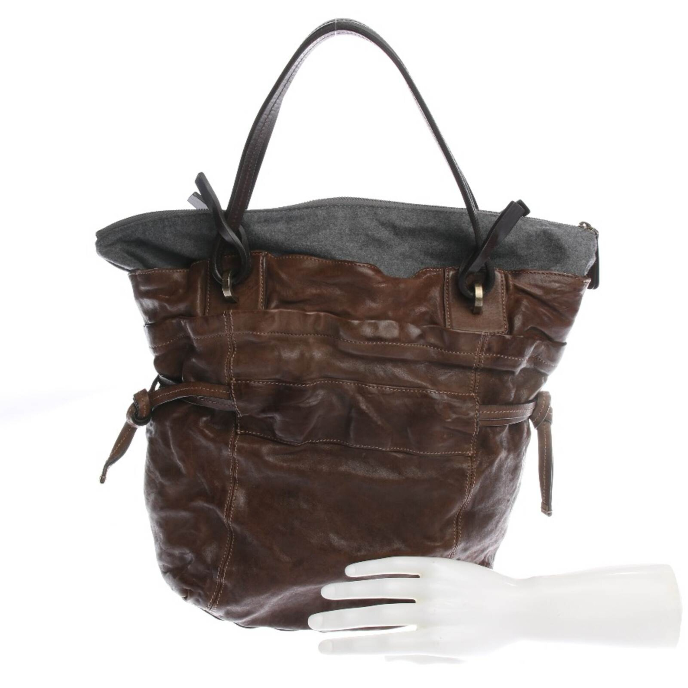 Brunello Cucinelli Handtasche One Size in Braun