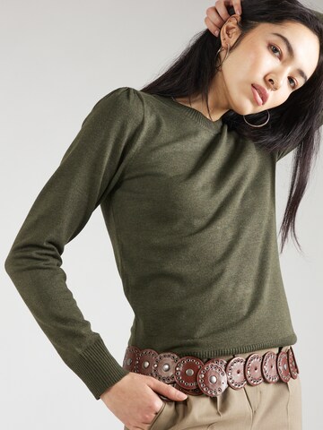 SAINT TROPEZ - Pullover 'Mila' em verde