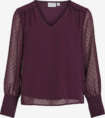 VILA Blouse 'Edee' in Purple: front