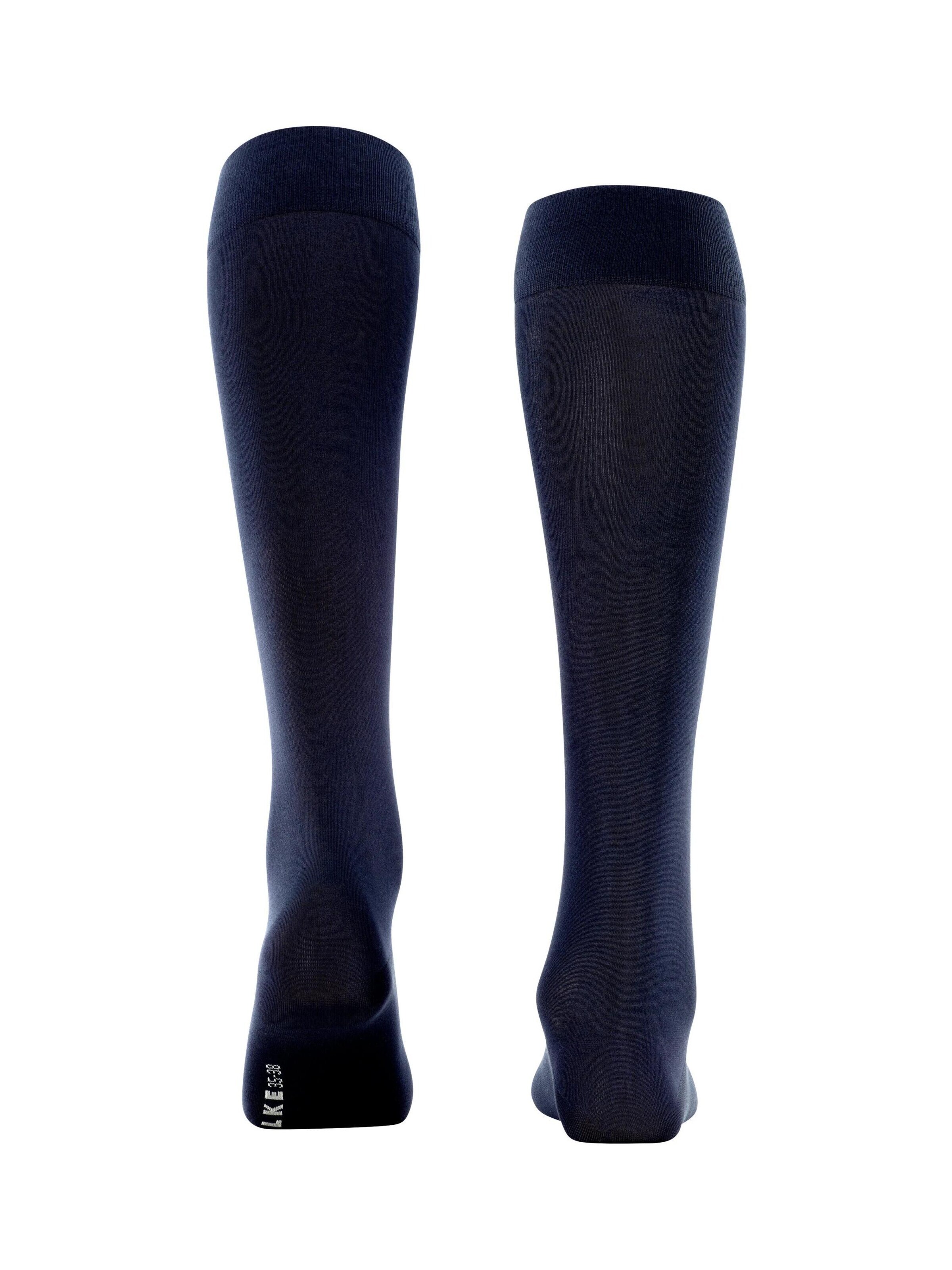 FALKE Kniestrümpfe 'Cotton Touch'‌‌‌ in Blau