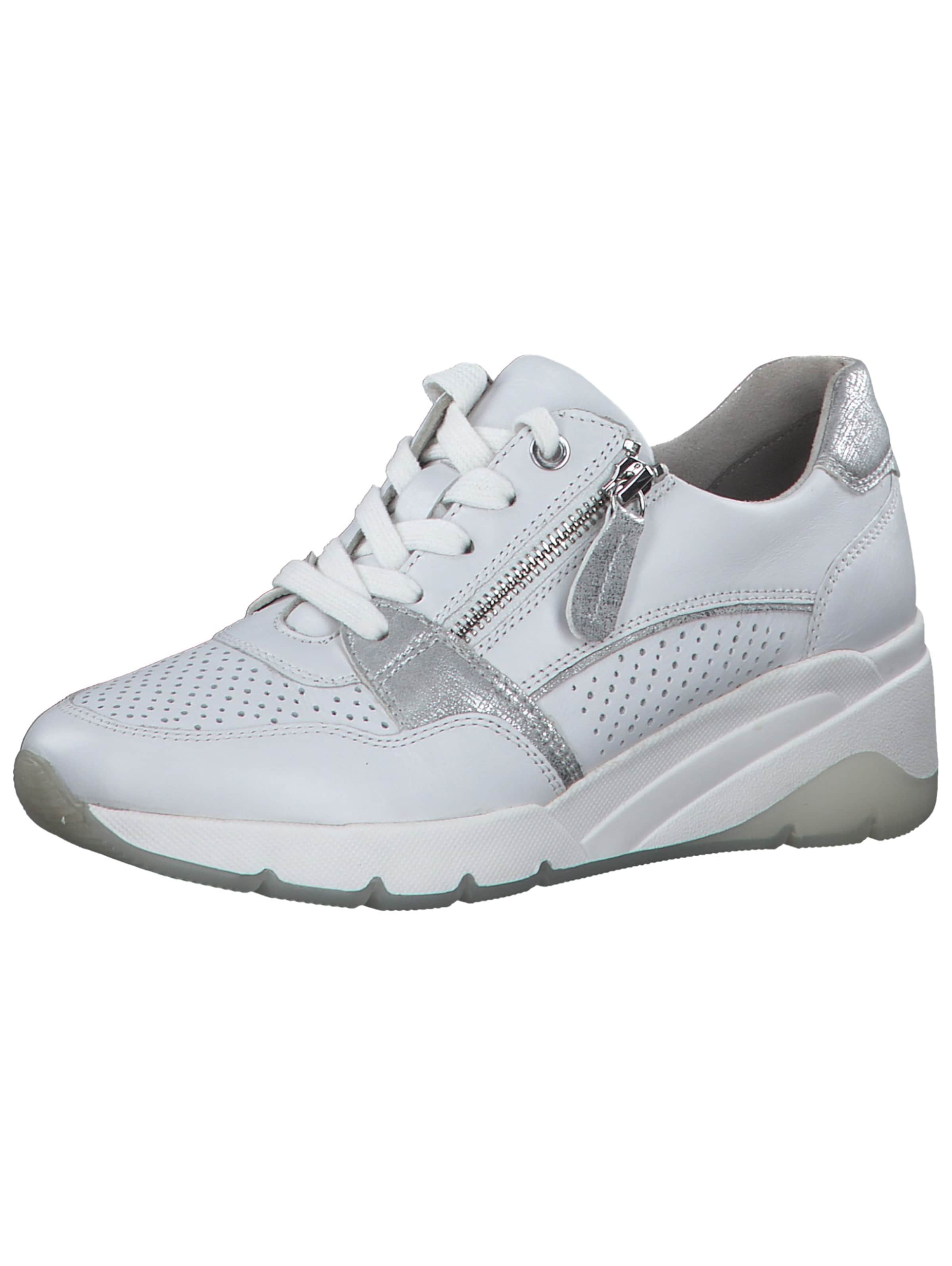 Baskets basses JANA en blanc : devant