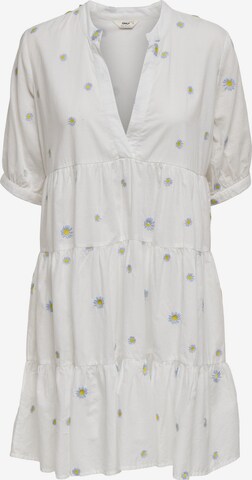 Only Petite Košilové šaty 'Cece' – bílá: přední strana