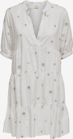 Only Petite Shirt Dress 'Cece' in White: front