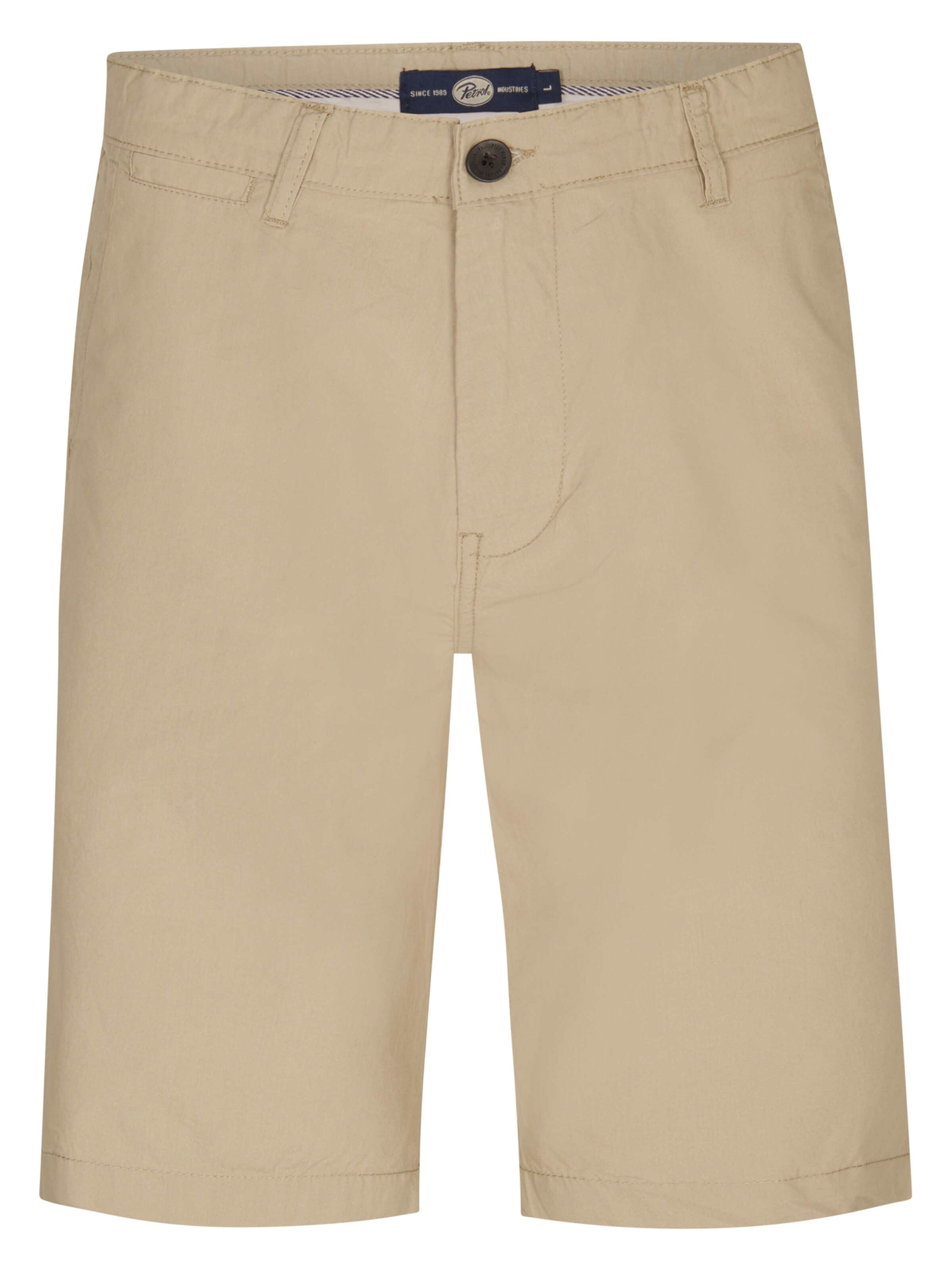 Petrol Industries Regular Chino trousers in Beige: front