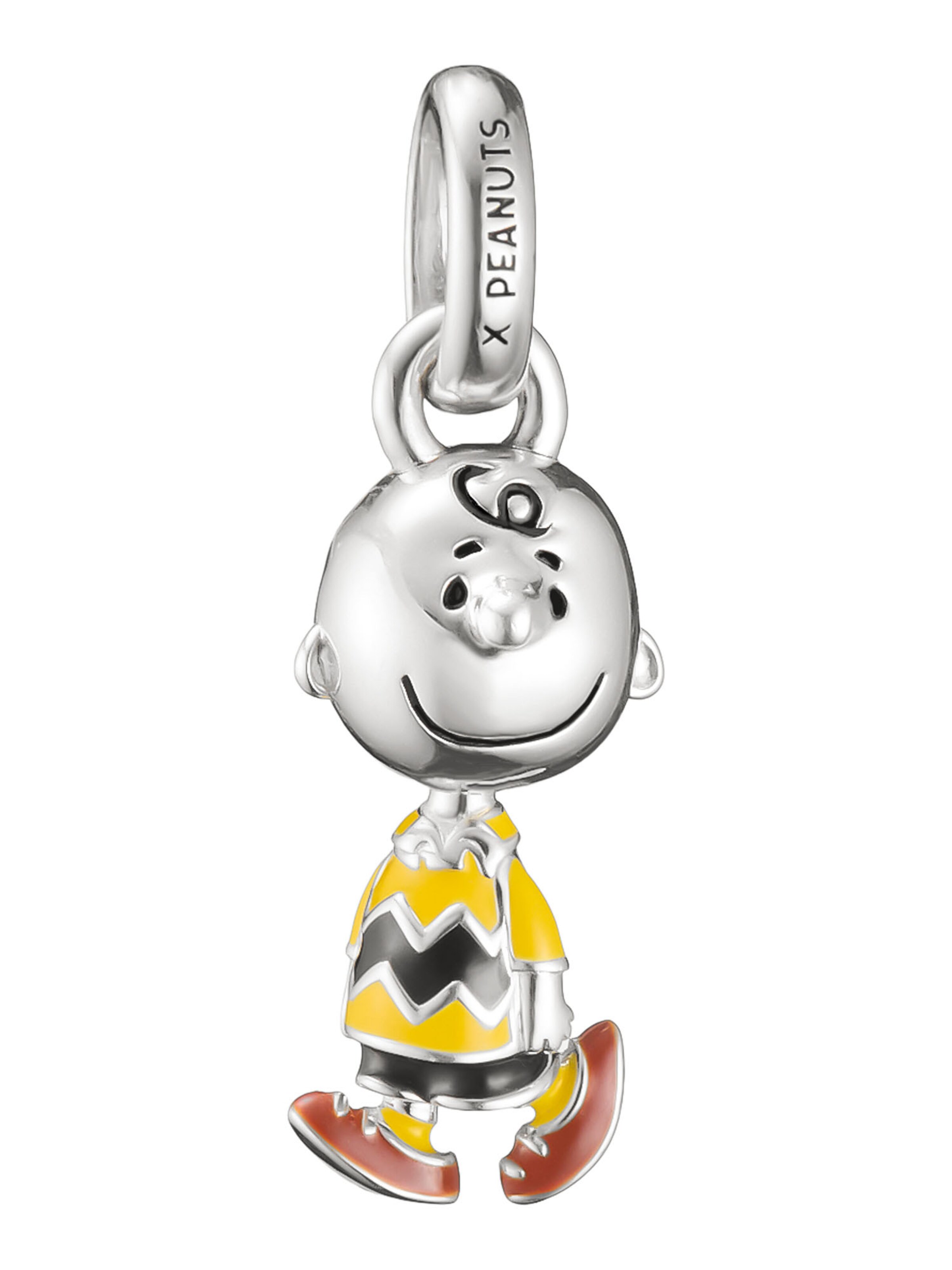 Thomas Sabo Anhänger 'Charlie Brown PEANUTS' in Silber: Vorderseite