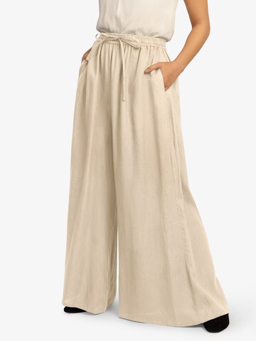 APART Wide Leg Hose in Beige: predná strana