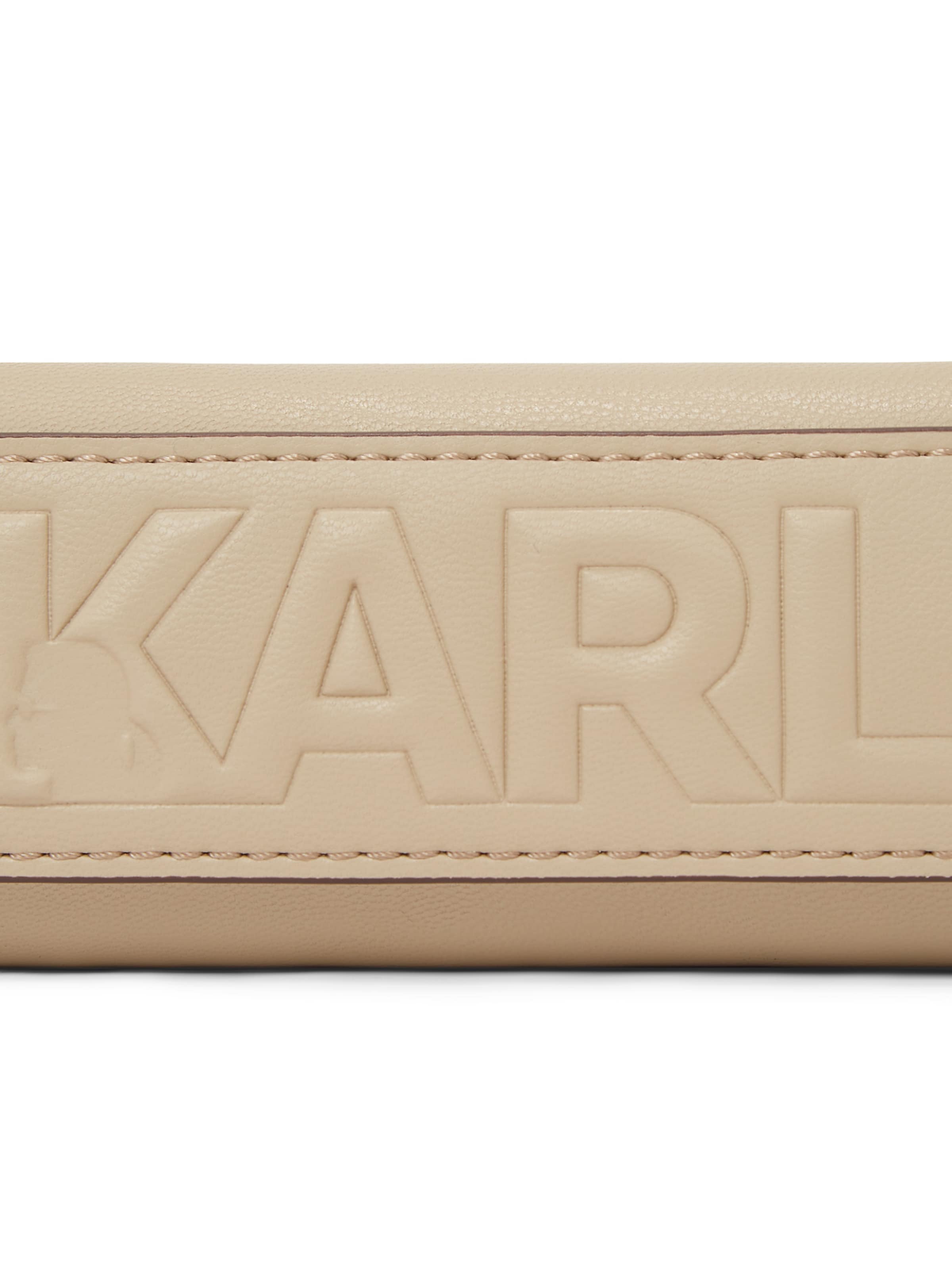 Karl Lagerfeld Τσάντα ώμου σε μπεζ