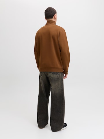 JACK & JONES Sweatshirt 'JJEBradley' in Brown