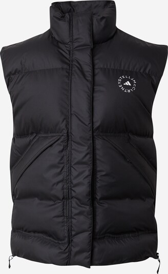 ADIDAS BY STELLA MCCARTNEY Gilet de sport en noir / blanc, Vue avec produit