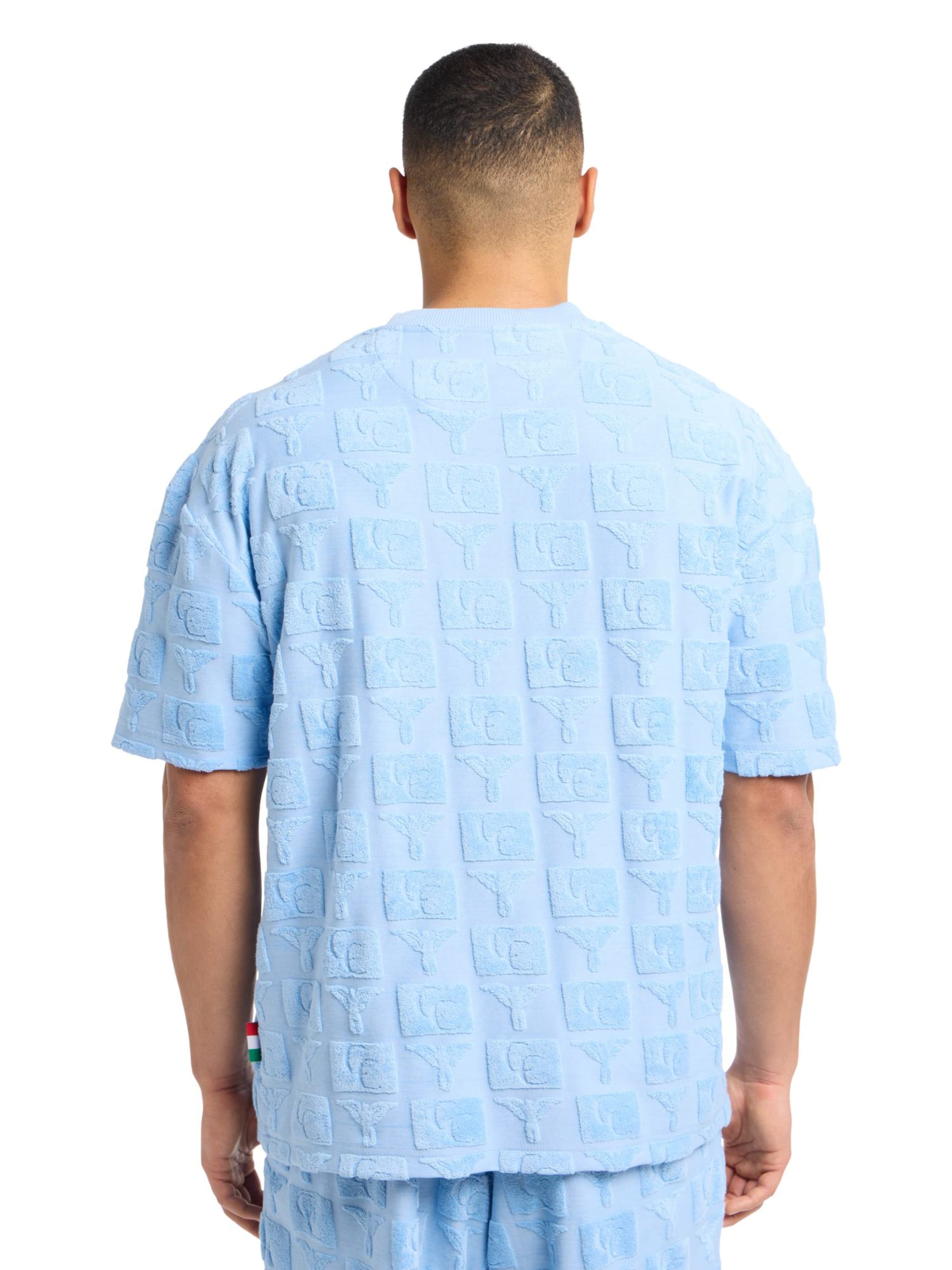 T-Shirt 'Ebnicher' Carlo Colucci en bleu
