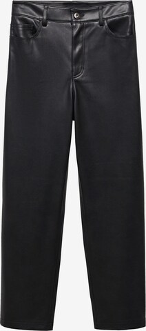 MANGO Regular Pants 'Lille' in Black: front