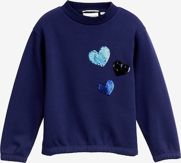 TOM TAILOR Sweatshirt in Blau: Vorderseite