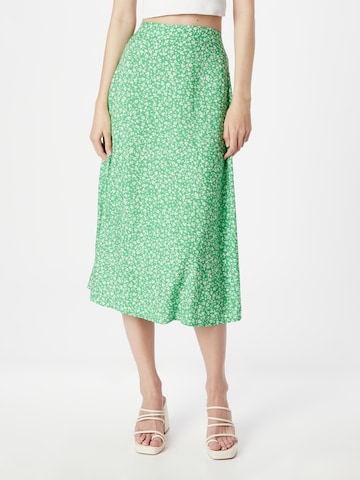 Monki Skirt in Green: front