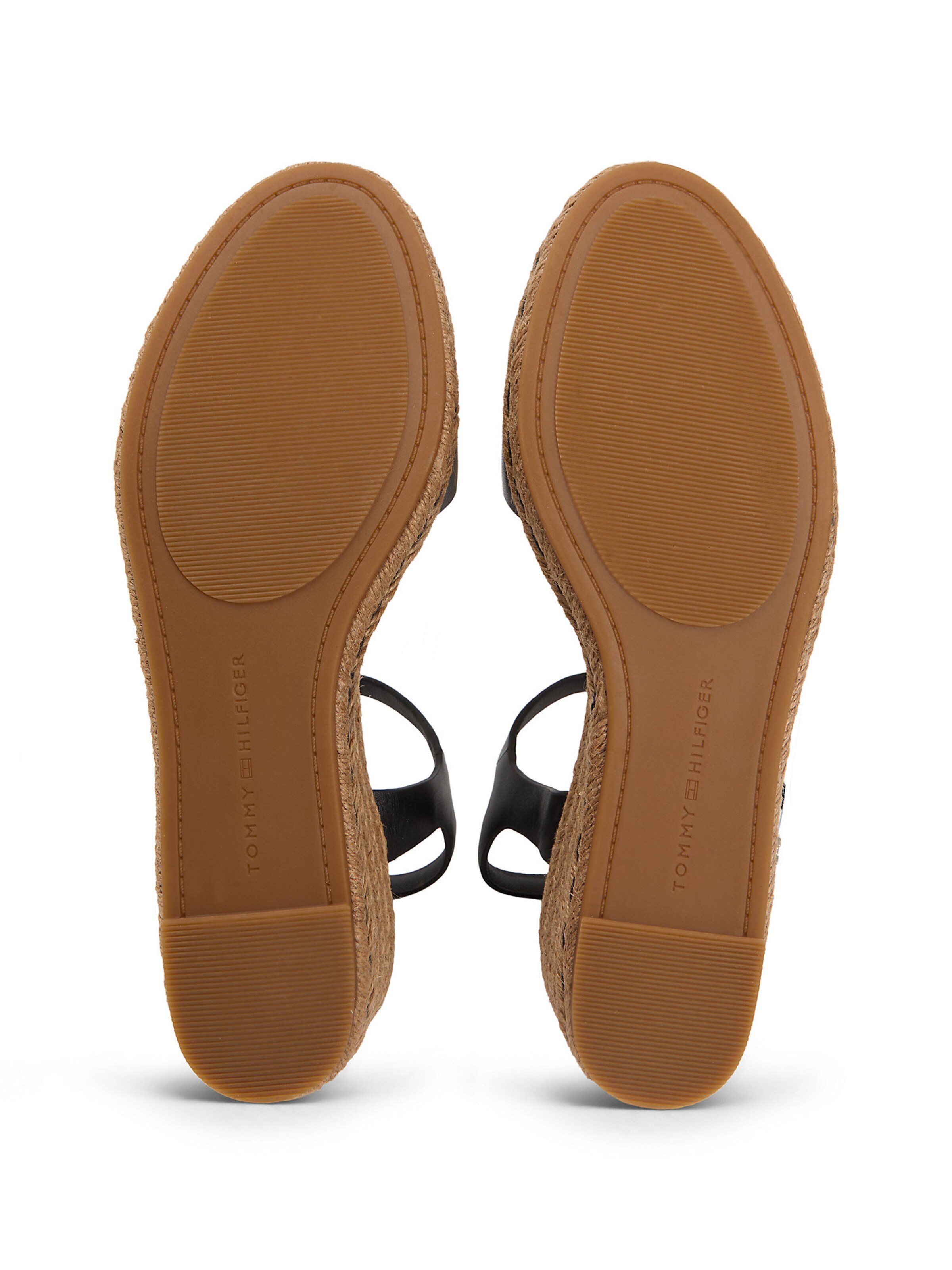 Sandales à lanières TOMMY HILFIGER en noir