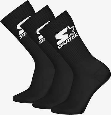 Starter Socks in Black: front