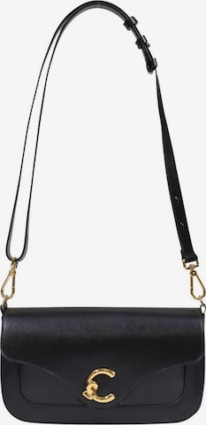 Sac bandoulière Coccinelle en noir : devant
