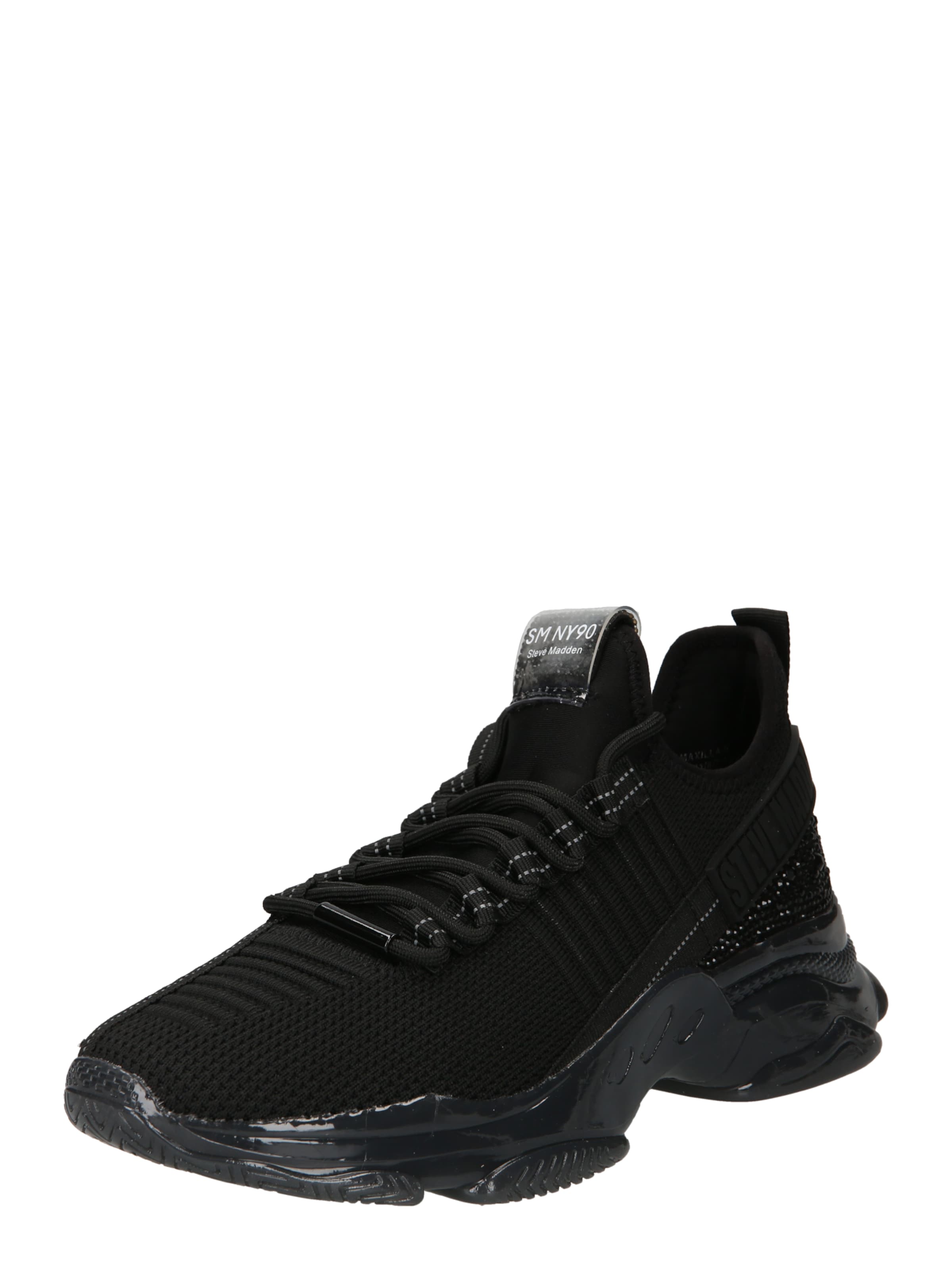 STEVE MADDEN Sneakers laag in Zwart: voorkant
