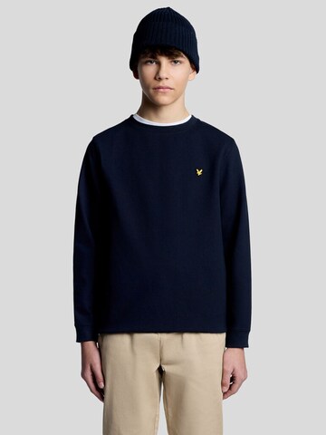 Lyle & Scott Sweatshirt in Blauw: voorkant