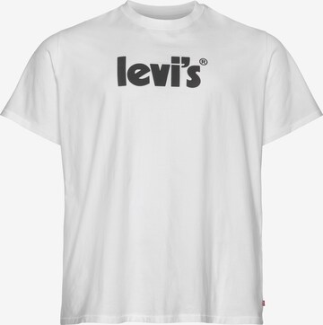 Levi's® Big & Tall T-Shirt in Weiß: predná strana